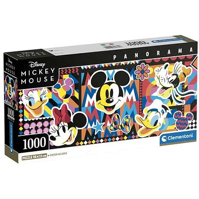 Detalhe do produto:n- Puzzle com tema da Disney;n- Após montado: 98x33 cm;n- Poster incluido;nnNota: Não é recomendado a menores de 3 anos de idade.