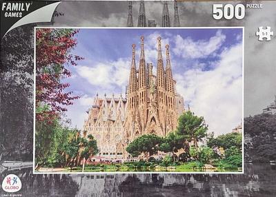 500 PEÇAS FAMILY GAMES - BARCELONA