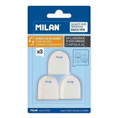 BLISTER 3 BORRACHAS MILAN