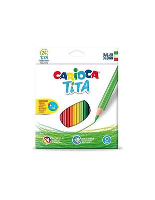 LÁPIS COR CARIOCA TITA, C/24 42794