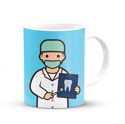 Little Drops of Water - Caneca de Profissões: "O Melhor Dentista"