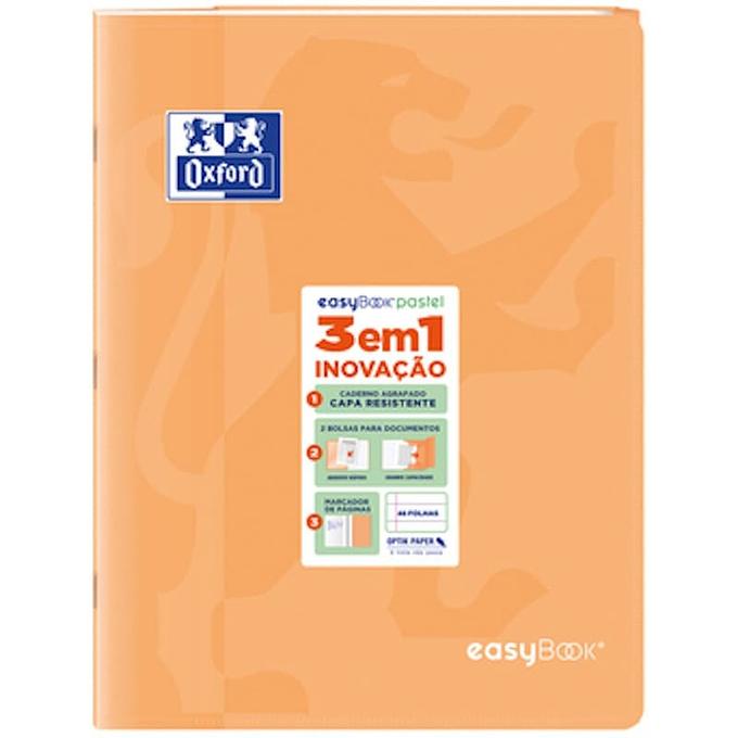 CADERNO AGRAFADO A4 48F QUADRICULADO CORES SORT. — imagem 5