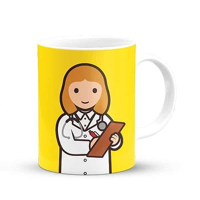 Little Drops of Water - Caneca de Profissões: "A Melhor Médica"