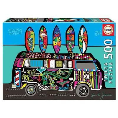 Este fantástico e colorido puzzle de 500 peças vai ajudar-te a passar o teu tempo mais depressa. No fim de montado, podes colá-lo e utilizar para embelezar qualquer zona da tua casa.