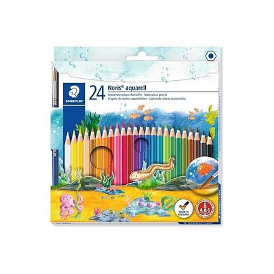 LÁPIS DE COR STAEDTLER NORIS 24 UNI. AQUARELA
