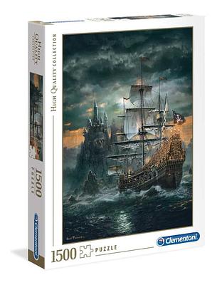 CLEMENTONI - PUZZLE 1500 PEÇAS THE PIRATE SHIP