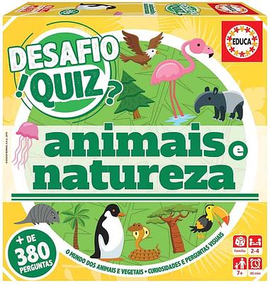 DESAFIO QUIZ ANIMAIS NATUREZA
