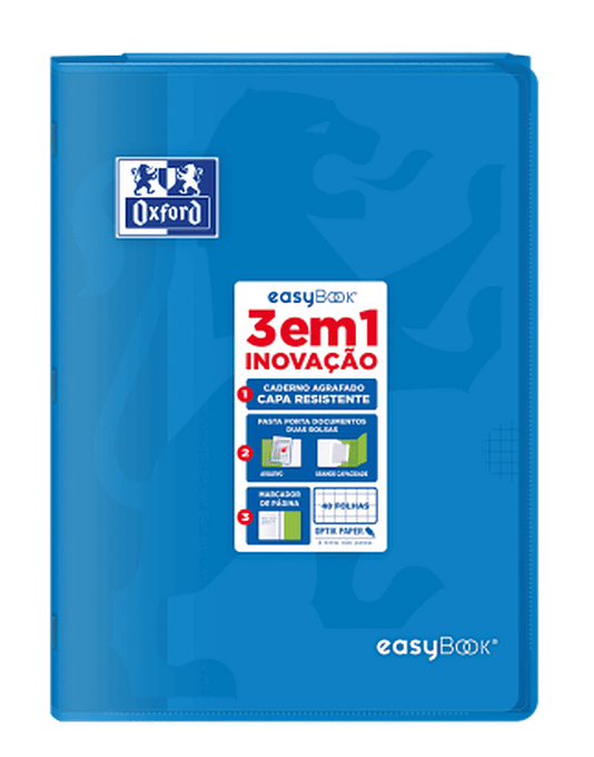CADERNO AGRAFADO A4 48F QUADRICULADO CORES PASTEL — imagem 3