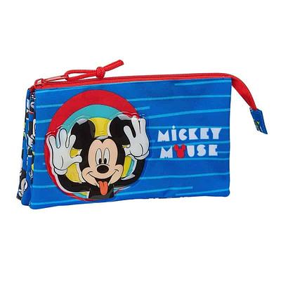 ESTOJO TRIPLO MICKEY MOUSE "ME TIME"