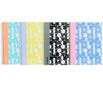 CADERNO ESPIRAL CAPA DURA A4 80F/90G P SMOOTH
