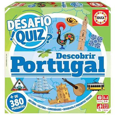 DESAFIO QUIZ DESCOBRIR PORTUGAL