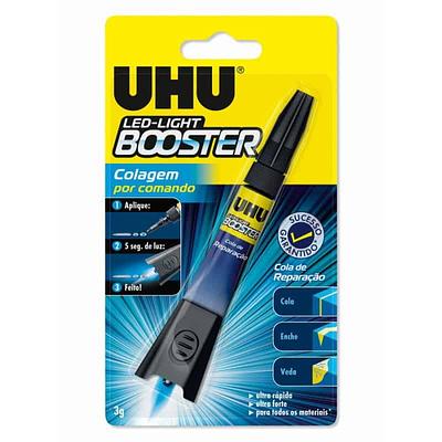 COLA DE REPARACAO UHU C/LED DE SECAGEM 3GR