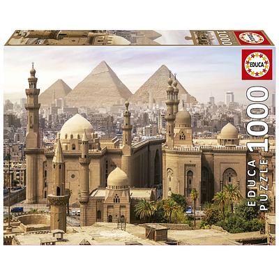 Divirta-se a construir este puzzle de 1000 peças que representa o Cairo no Egipto! nNota: Recomendado dos 14 aos 99 anos.