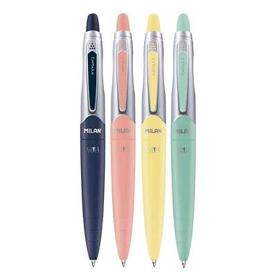CANETA CAPSULE SILVER AZUL
