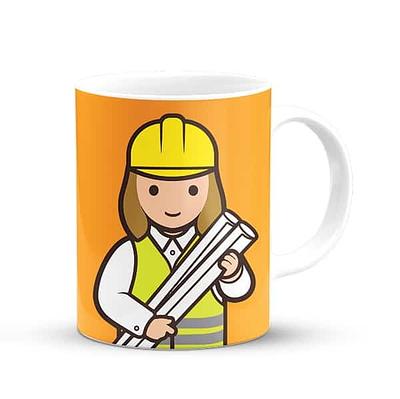 Little Drops of Water - Caneca de Profissões: "A Melhor Engenheira"