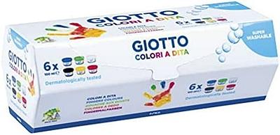 GIOTTO PINTURA A DEDOS 100 ML CX 6 BOIOES