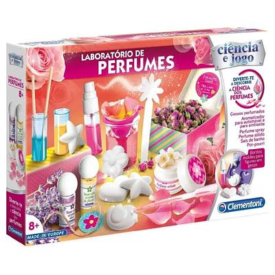 Um verdadeiro laboratório científico para realizares maravilhosas criações perfumadas! O kit contém essências e ingredientes para estimular a criatividade das crianças.