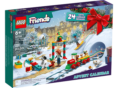 Cada porta abre-se para revelar um(a) mini boneco(a), um(a) micro boneco(a) ou um mini modelo, para tornar a contagem decrescente para o Natal extra especial.