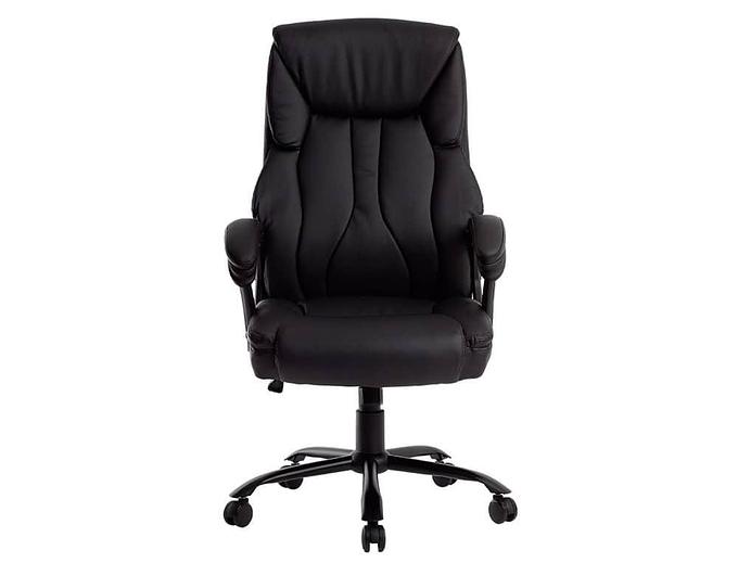 CADEIRA DE DIREÇÃO Q-CONNECT I MIT DE OELE, BASE METAL, ALT MAX 1260MM LARG 650MM