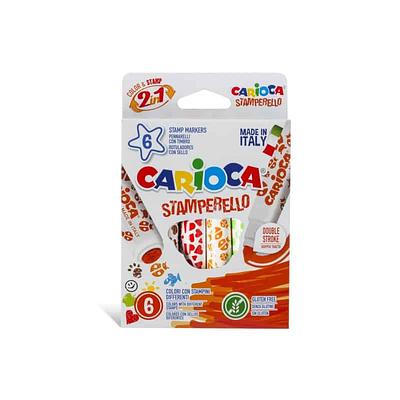 Carioca - Canetas de Feltro Stamperello 6 unidades