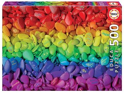 Este incrível e colorido puzzle da educa de 500 peças vai ajudar-te a passar o teu tempo mais depressa. Após montado podes desfazer e voltar a fazer ou emoldurar e aproveitar para embelezar a tua casa