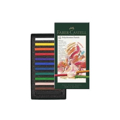 FABER CASTELL - CX.12 TIZAS PASTEL 9280 POLYCHROMOS