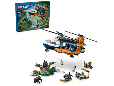 60437 HELICÓPTERO EXPLORADOR DA SELVA NO ACAMPAMENTO BASE