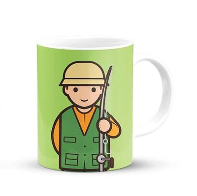Little Drops of Water - Caneca de Profissões: "O Melhor Pescador"