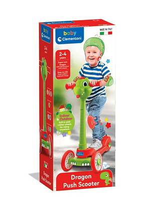 Detalhe do produto:n- 1 trotinete;nnAviso: Recomendado a crianças entre os 2 a 4 anos de idade.