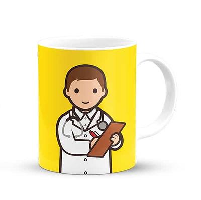 Little Drops of Water - Caneca de Profissões: "O Melhor Médico"