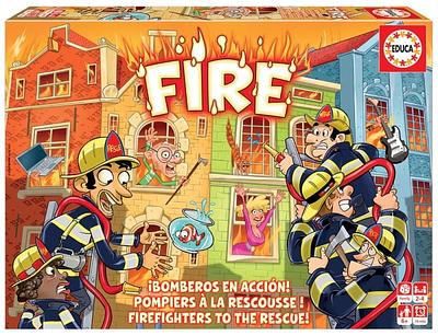 Bombeiros ao salvamento! O edifício está em chamas, não há tempo a perder! Salvar o maior número possível de caracteres, animais e objectos.