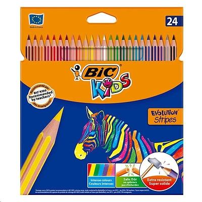 LÁPIS DE COR BIC KIDS, 24 UNIDADES