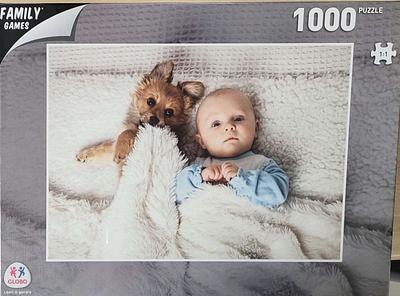 1000 PEÇAS FAMILY GAMES - BEBÉ E CÃO