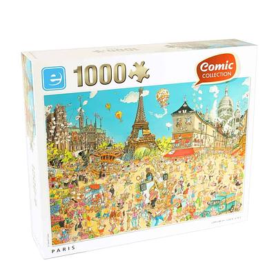PUZZLE PARIS ILUSTRADO 1000 PEÇAS