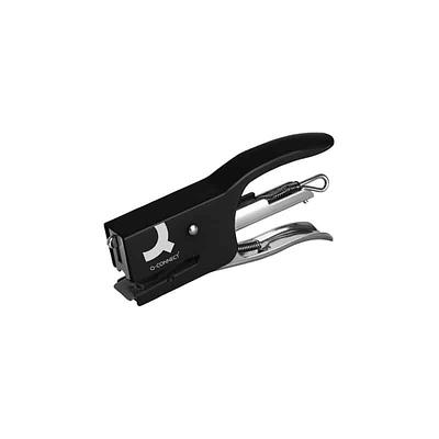 AGRAFADOR Q-CONNECT DE ALAVANCAMETALICO COR PRETO CAPACIDADE 12 FOLHAS