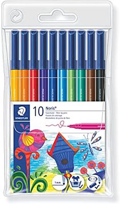 MARCADOR STAEDTLER PONTA FIBRA NORIS, 10uni. 1.0mm