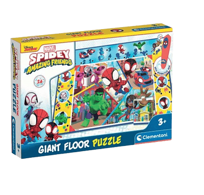 PUZZLE GIGANTE PARA O CHÃO - MARVEL SPIDEY E AMIGOS