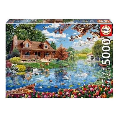CASA EM LAGO 5000