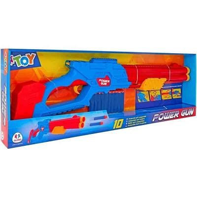 PISTOLA COM 2 CANOS C/ 10BALAS MACIAS