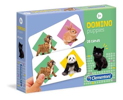 Experimenta um jogo de dominó diferente do habitual. Este conjunto da Clementoni traz peças de dominó com crias de animais em vez de números, para que possas aprender sobre elas enquanto te divertes.