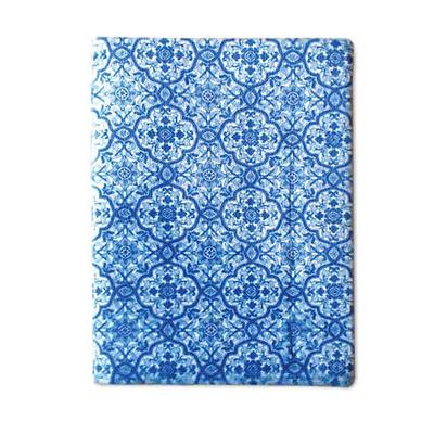 BLOCO C/CAPA PELUCHE "AZULEJOS"