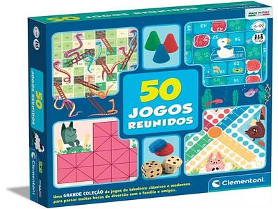 Detalhes do produto:n-10 Tabuleiros;n-24 Peças de damas;n-40 Peças;n-2 Lança-peças;n-16 Marcadores;n-2 Dados;n-12 Pentaminós;n-Tangram;n-Manual instruções.nnAviso: Não recomendado a  - 3 anos.