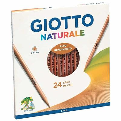 CAIXA 24 LAPIS DE COR GIOTTO NATURALE
