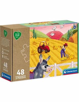 Detalhe do produto:n- 48 peças;nnAviso: Idade recomendada de 4 anos.
