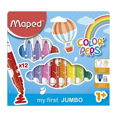 Maped Color Peps - Canetas Jumbo x12