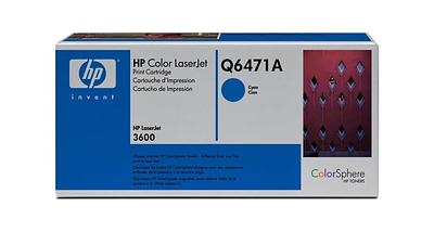 TONER HP CYAN LASERJET 3600  Q6471A