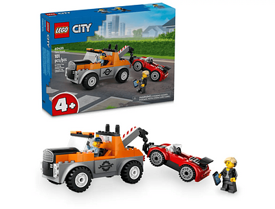 60435 CAMIÃO DE REBOQUE E CONSERTO DE CARRO DESPORTIVO
