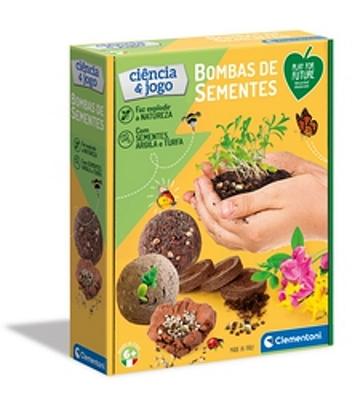 Com este kit de sementes, argila e terra, completamente natural, poderás criar as tuas bombas de sementes e encher de verde o mundo ao teu redor! Completamente biodegradáveis e ecossustentáveis.nn