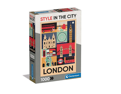 PUZZLE 1000 PEÇAS ESTILO NA CIDADE - LONDRES