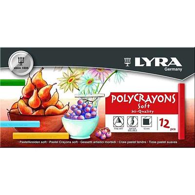 LÁPIS POLYCRAYONS LYRA SOFT C/12